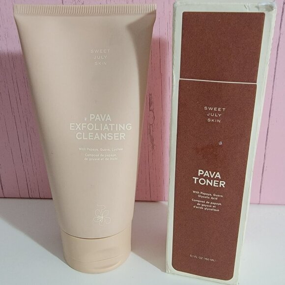 New Sweet July Pava Duo Cleanser and Tonic Set - Picture 11 of 16